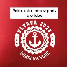 K vode - kotva (vlastný nápis) K vode - kotva (vlastný nápis)