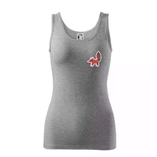 Folklór na prsníku líška