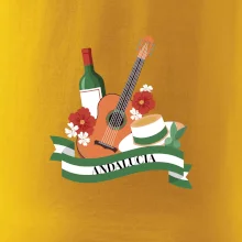 Andalucia gitara a stuha