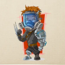 Vesmírny vojak červený