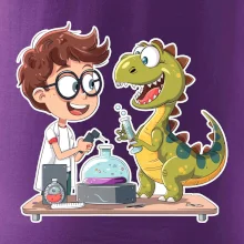 Chemik a dinosaurus - chlapec / holka