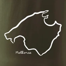 Mallorca - obrys ostrova