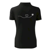 Dráha letu včely - srdce Dráha letu včely - srdce