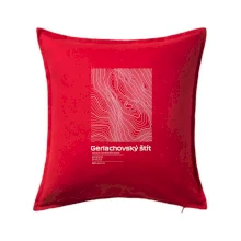 Gerlachovský štít - vrstevnice v obdĺžniku