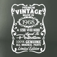 Vintage Etiketa - 1968