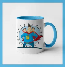 Otec superman - chlapec a chlapec