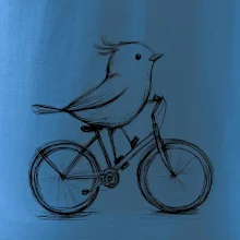 Vtáčik na bicykli