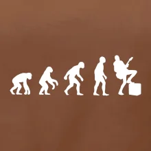 Evolúcia gitarista - noha na kombe