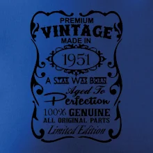 Vintage Etiketa - 1951