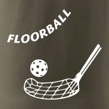 Floorball nápis šikmo