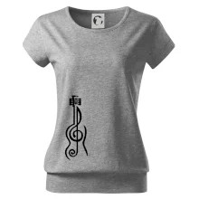 Husľový kľúč gitara Husľový kľúč gitara