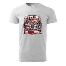 Bicykel medzi horami eat sleep repeat