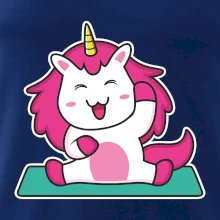 Yoga veselý jednorožec