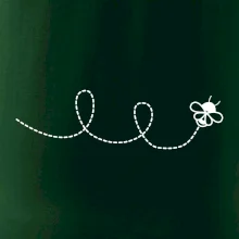 Dráha letu včely - slučka Dráha letu včely - slučka