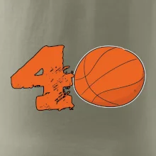 Basketball okrúhle narodeniny 40