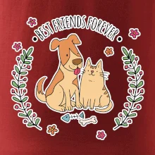 Mačka a pes best friends