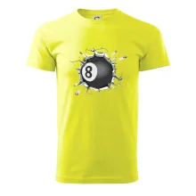 Biliardová guľa v triku