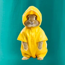 Králik v pláštenke