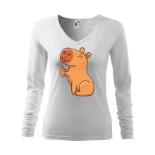 Kapybara s palcom hore Kapybara s palcom hore