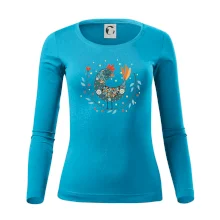 Folklór - sliepky s margarétkami