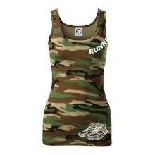 Running nápis šikmo