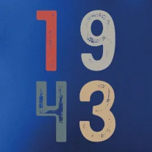 Vintage číslica 1943