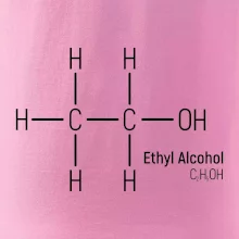 Molekulárna štruktúra Etanol