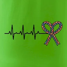 EKG srdce veľká noc