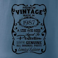 Vintage Etiketa - 1987