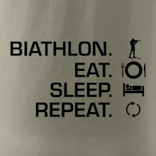 Biathlon Eat Sleep Repeat
