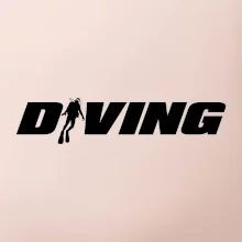 Diving nápis potápač