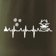 EKG Vianoce Vločky a sob EKG Vianoce Vločky a sob