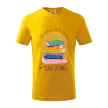 Holka, ktorá miluje čítanie