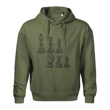 Šachové figúrky kreslené