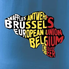 Mapy - názvy miest - Belgicko