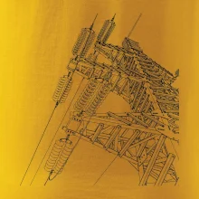 Nákres stožiara vysokého napätia