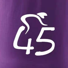 Cyklista oslavuje štyridsaťpäťku (45)