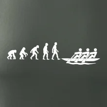 Evolúcia veslovanie 3 ľudia