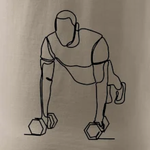 Tréner fitness jedným ťahom