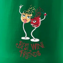 Best wine friends dancing (Pecka design)