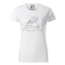 Kajak na vode jedným ťahom Kajak na vode jedným ťahom