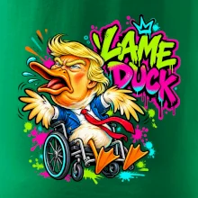 Trump lame duck graffiti