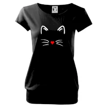 Mačka - srdce namiesto nosa