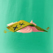 Kreslená kniha unavená