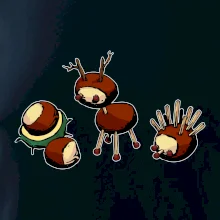 Gaštanové zvieratká - v rade