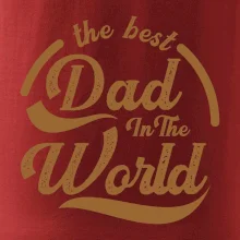The best dad in the world - písacie
