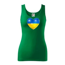 Ukrajina srdce vlajka Ukrajina srdce vlajka