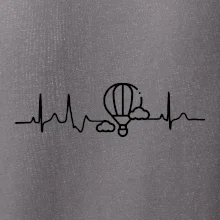 EKG lietanie balónom