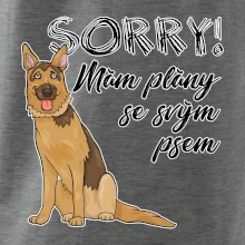 Nemecký ovčiak - Sorry, mám plány