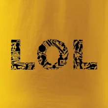 LOL nápis LOL nápis